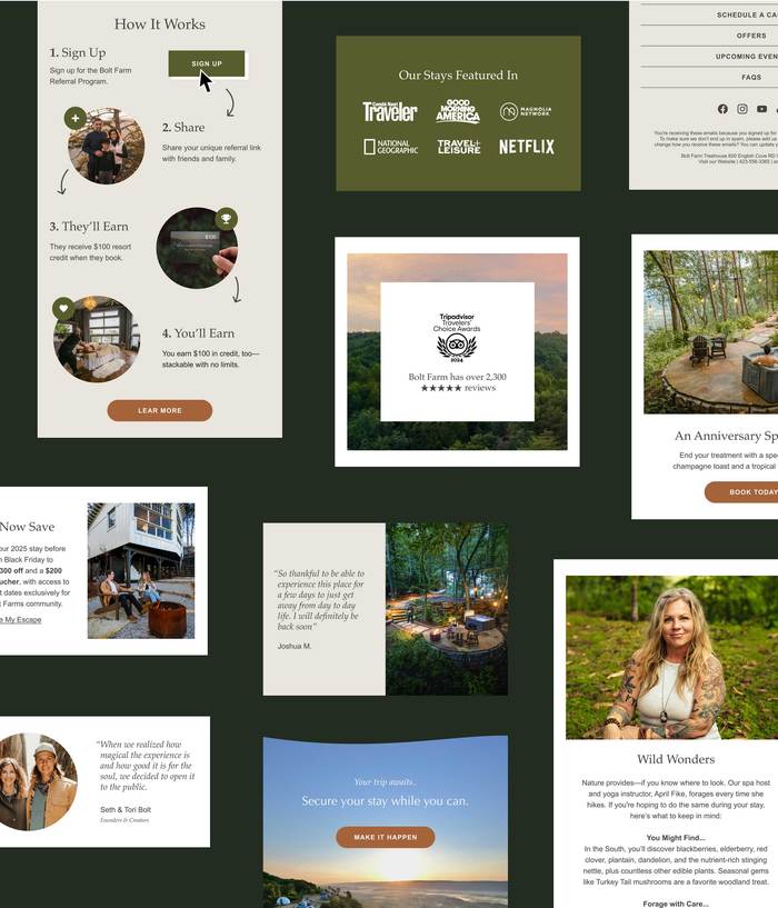 Bolt Farm Email Components