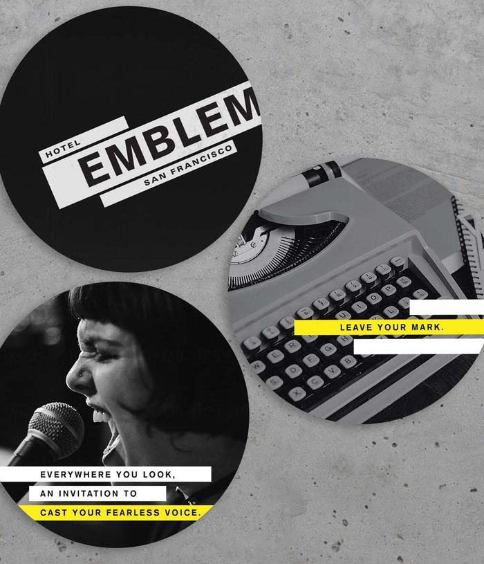 Hotel Emblem Coasters