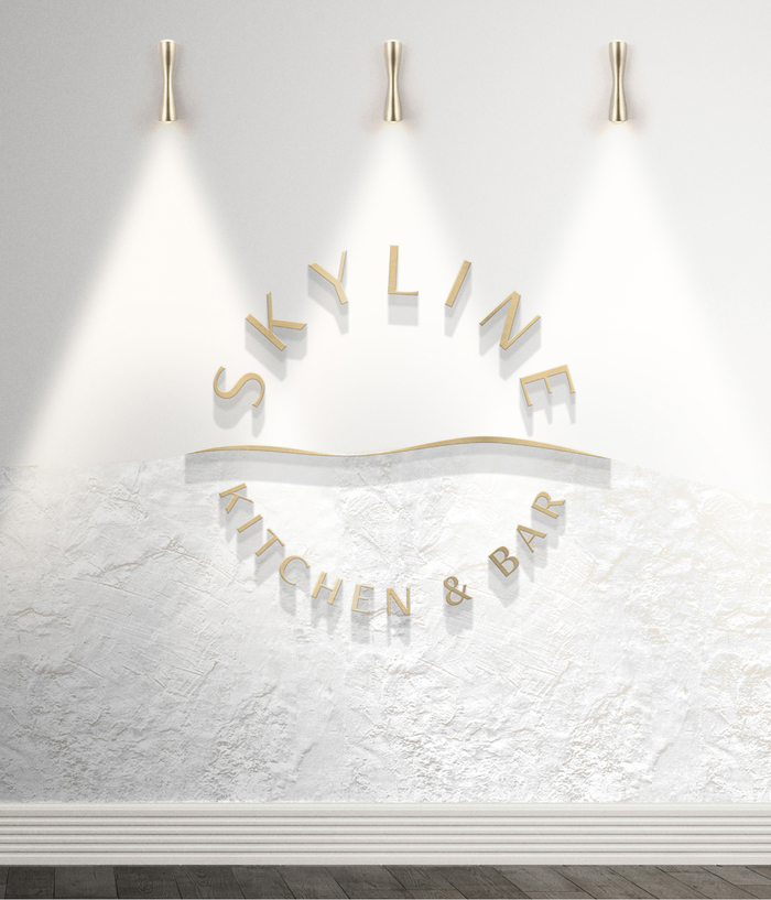 Skyline sign