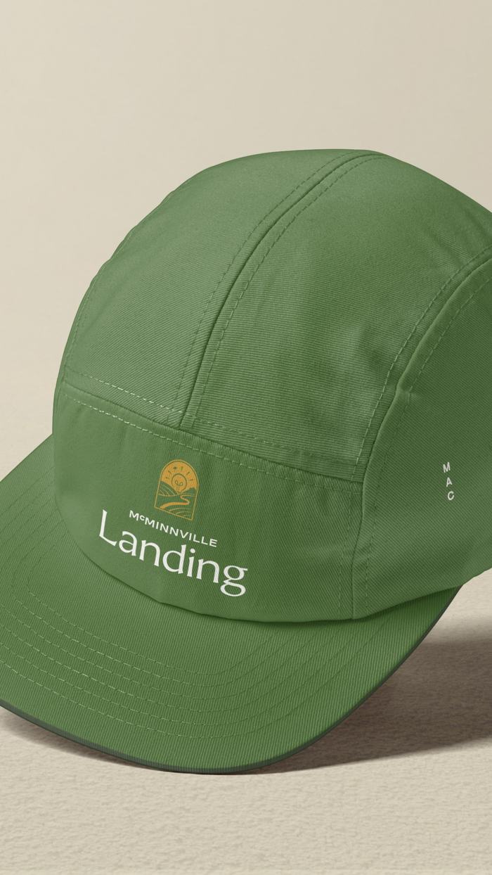 McMinnville Landing Green Dad Cap