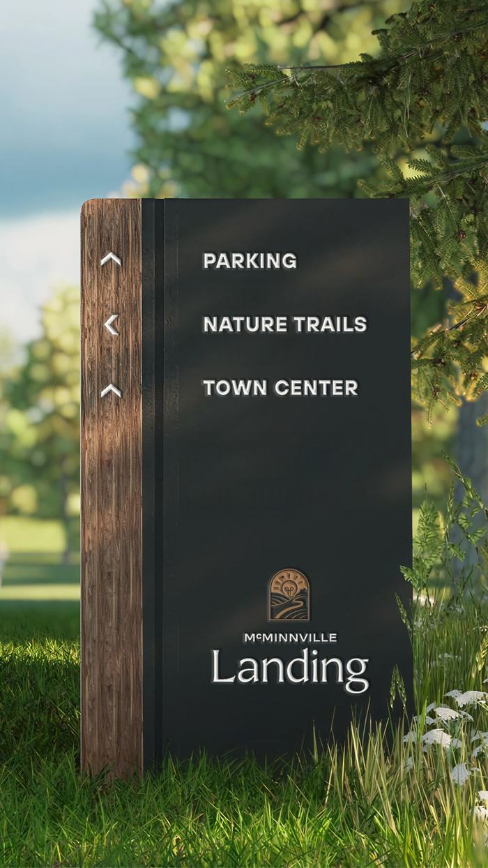 McMinnville Landing Wayfinding