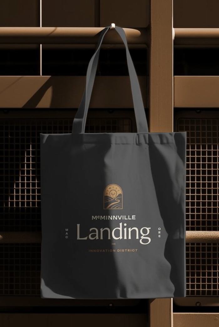 McMinnville Landing Totebag