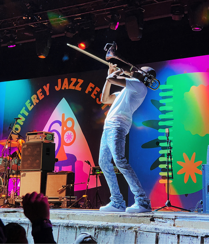 Trombone Shorty at the Monterey Jazz Festival