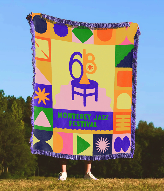 Monterey Jazz Festival blanket