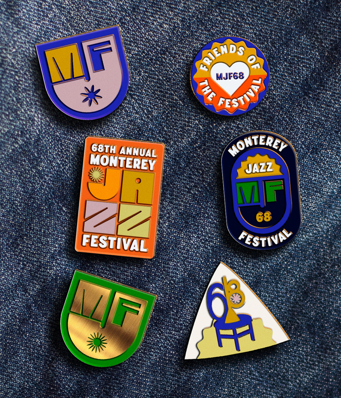 Monterey Jazz Festival Pins