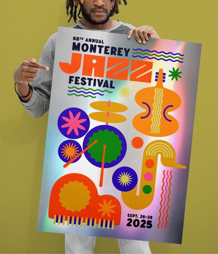 Monterey Jazz Festival official poster
