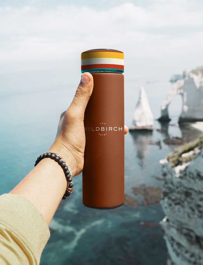 The Wildbirch Hotel water bottle