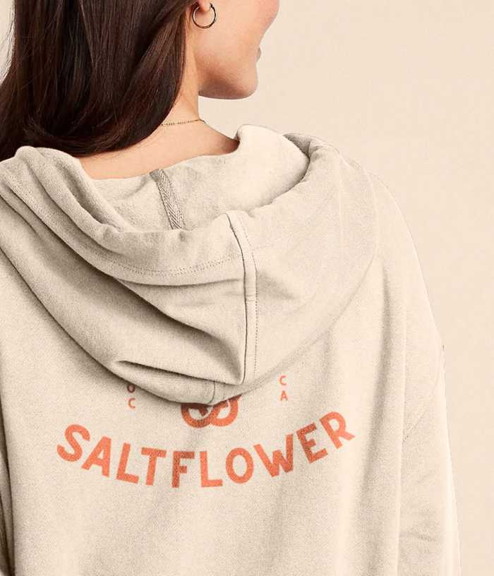 Saltflower hooded sweatshirt