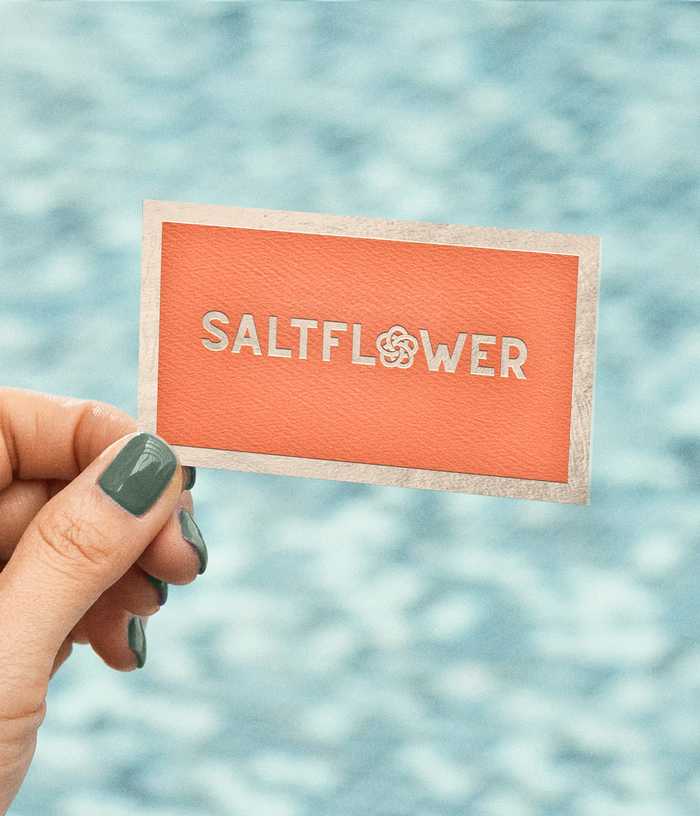 Saltflower business card