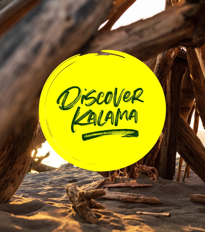 Discover Kalama yellow logo seal