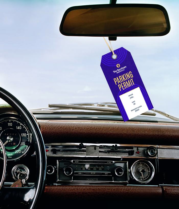 Burnham Nashville Parking Pass