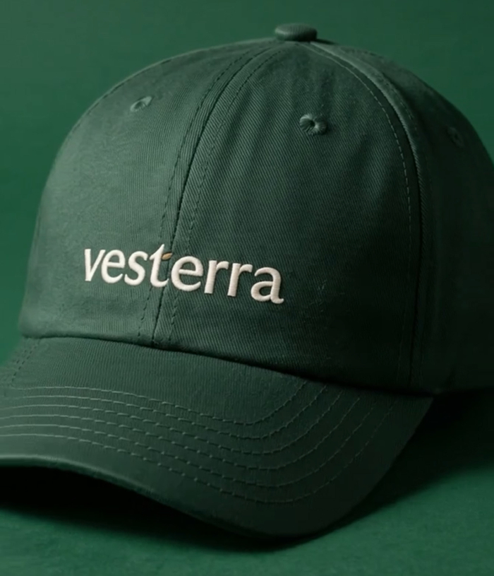 Rotating green vesterra hat