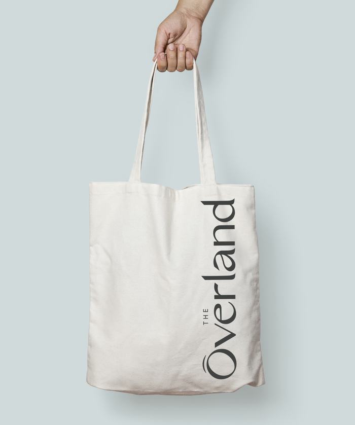 The Overland branded tote